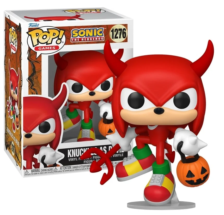 Sonic the Hedgehog POP! Games Vinyl Figure Devil Knuckles 9 cm